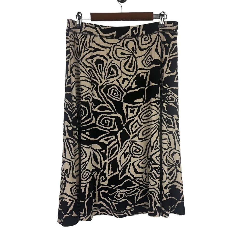 Chico’s Traveler Pull On Elastic Waist Skirt size Large or 16
